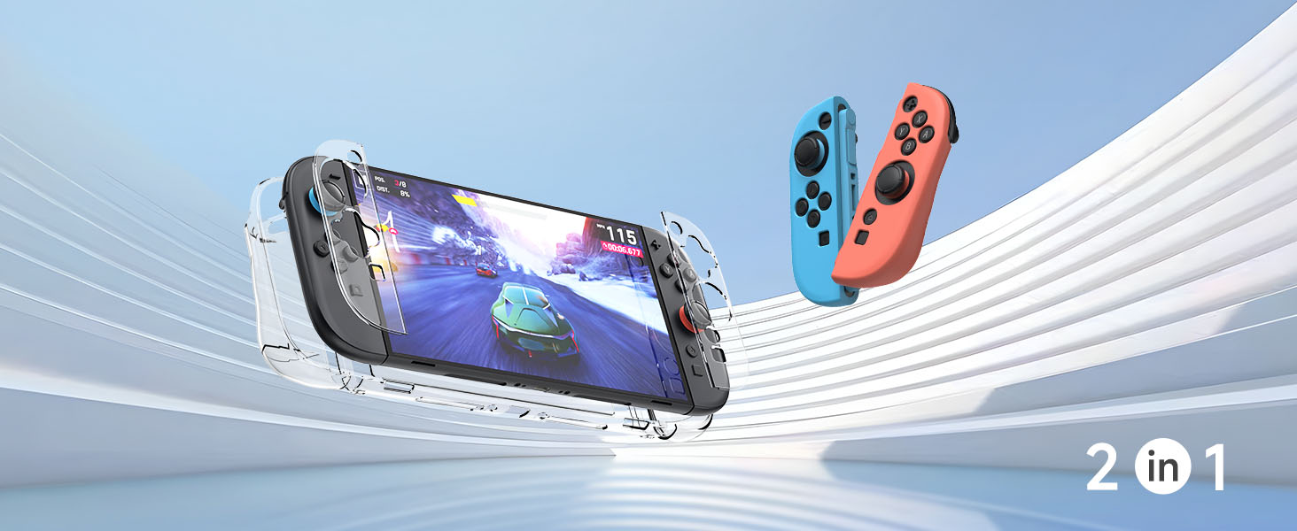 Amazon.co.jp: Switch2対応クリアケース ドック対応 Switch 2 Joy-Con